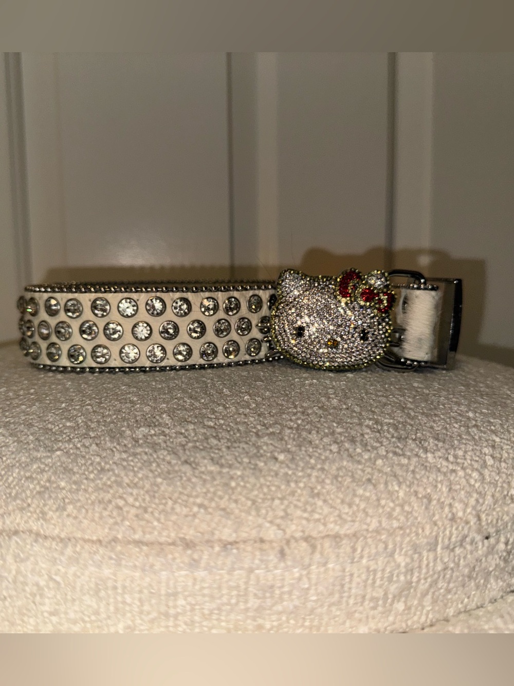 Stolen Arts Rhinestone Hello Kitty Belt